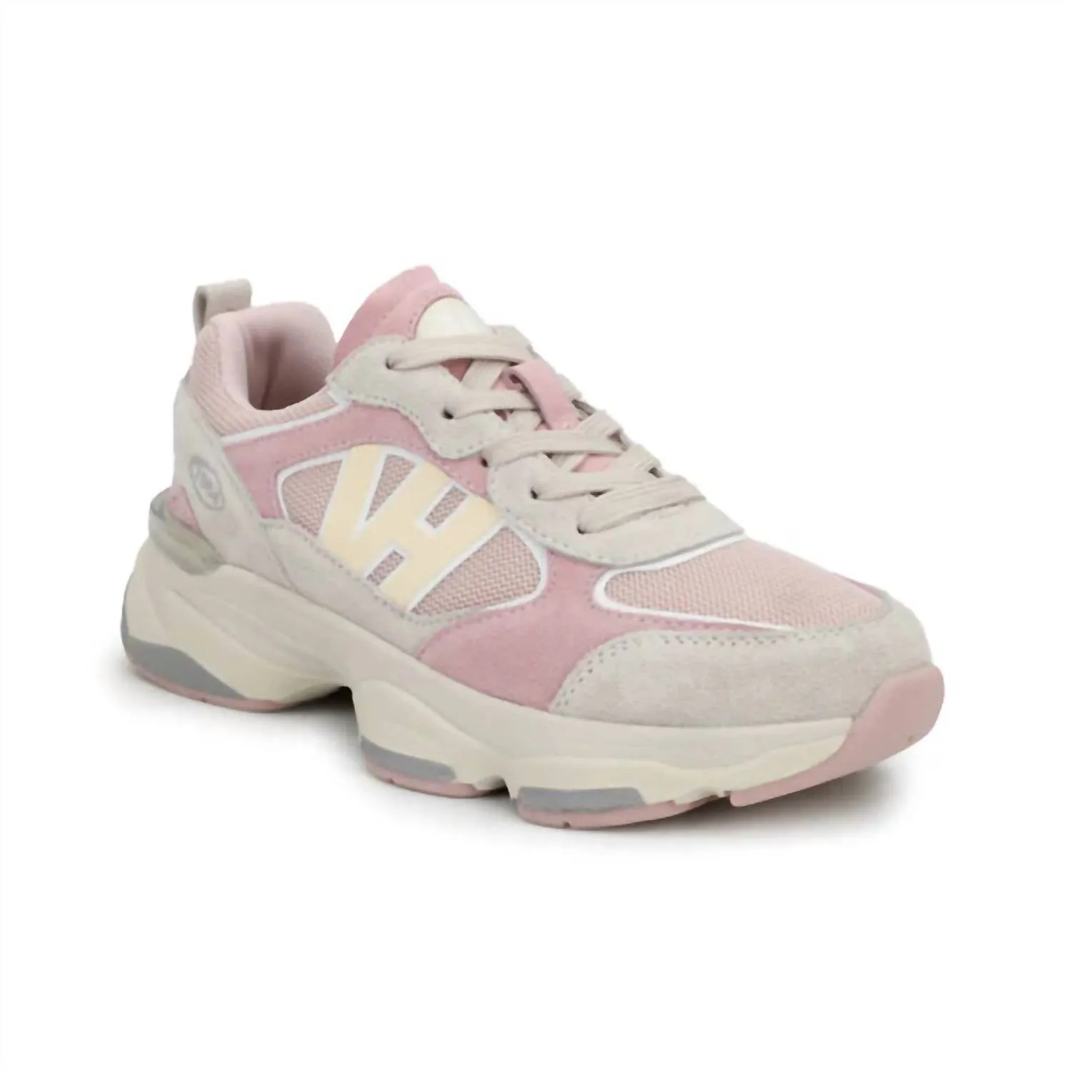 Women's Dash 3 Sneaker In Grey/soft Pink
