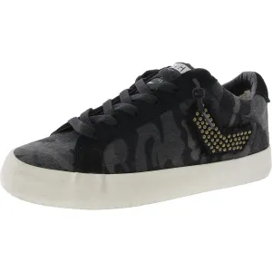 Womens Distressed Leather Casual And Fashion Sneakers