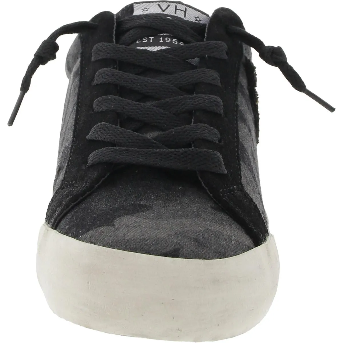 Womens Distressed Leather Casual And Fashion Sneakers