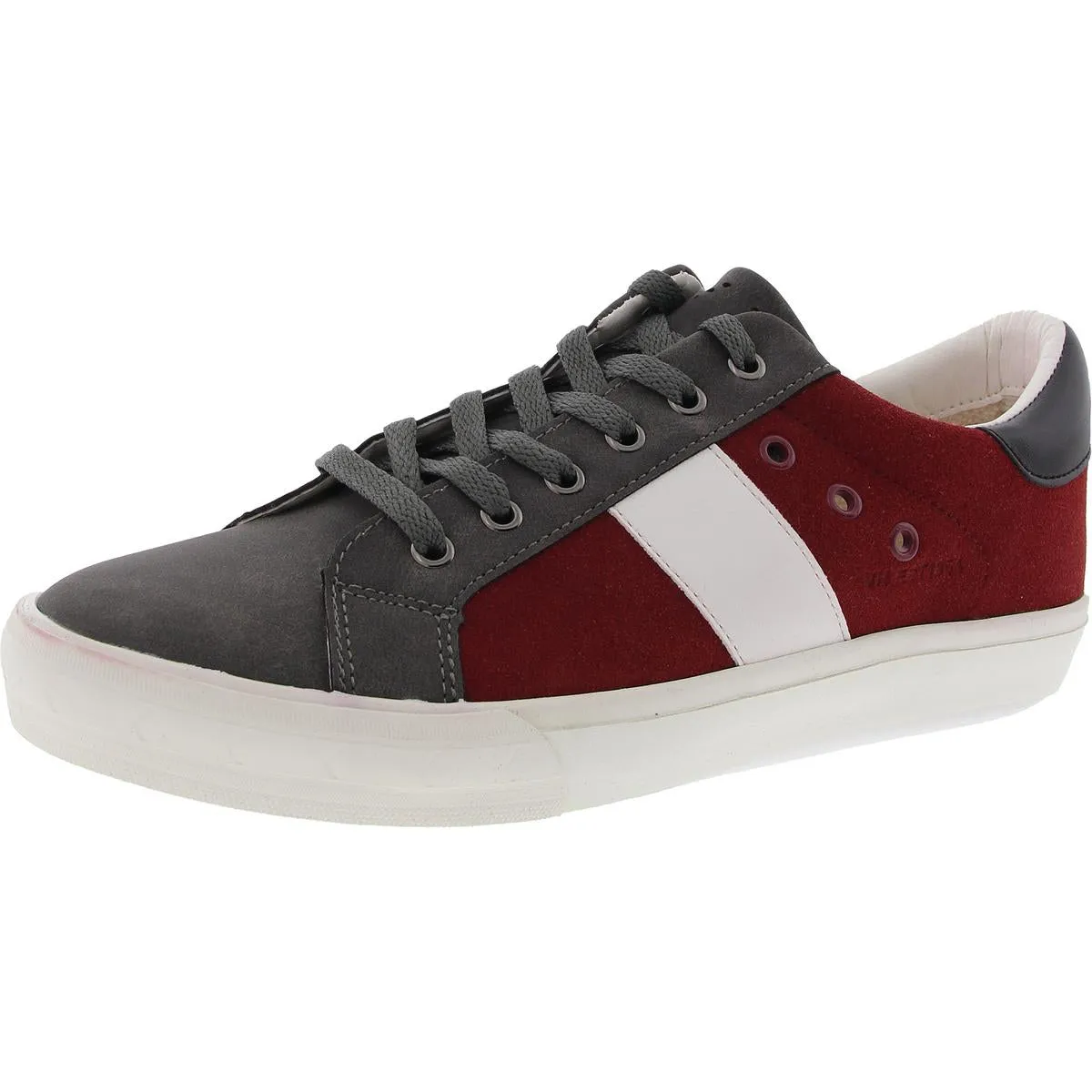 Womens Distressed Suede Casual And Fashion Sneakers
