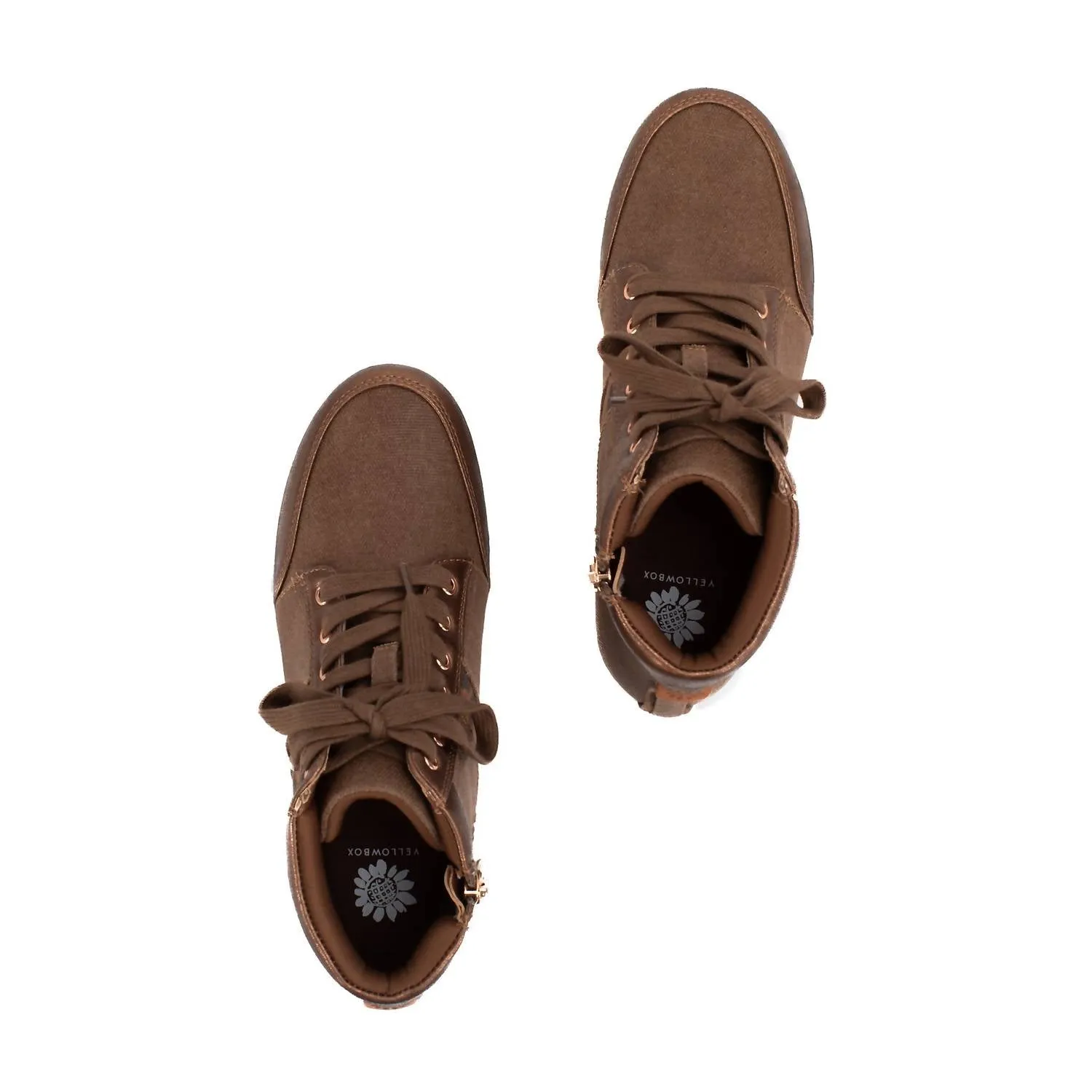 Women's Edisia High Top Sneaker In Brown