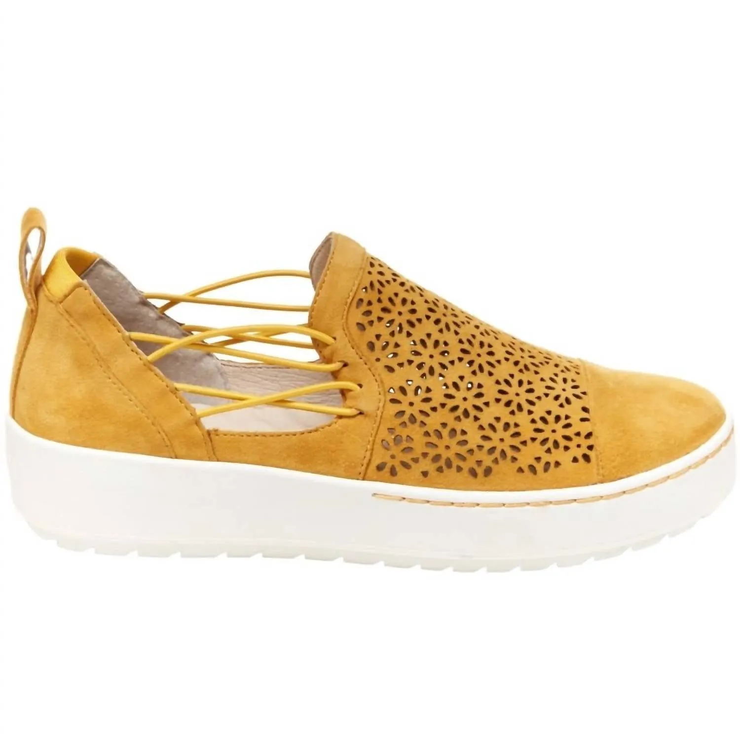 Women's Erin Slip-On Sneaker In Mustard
