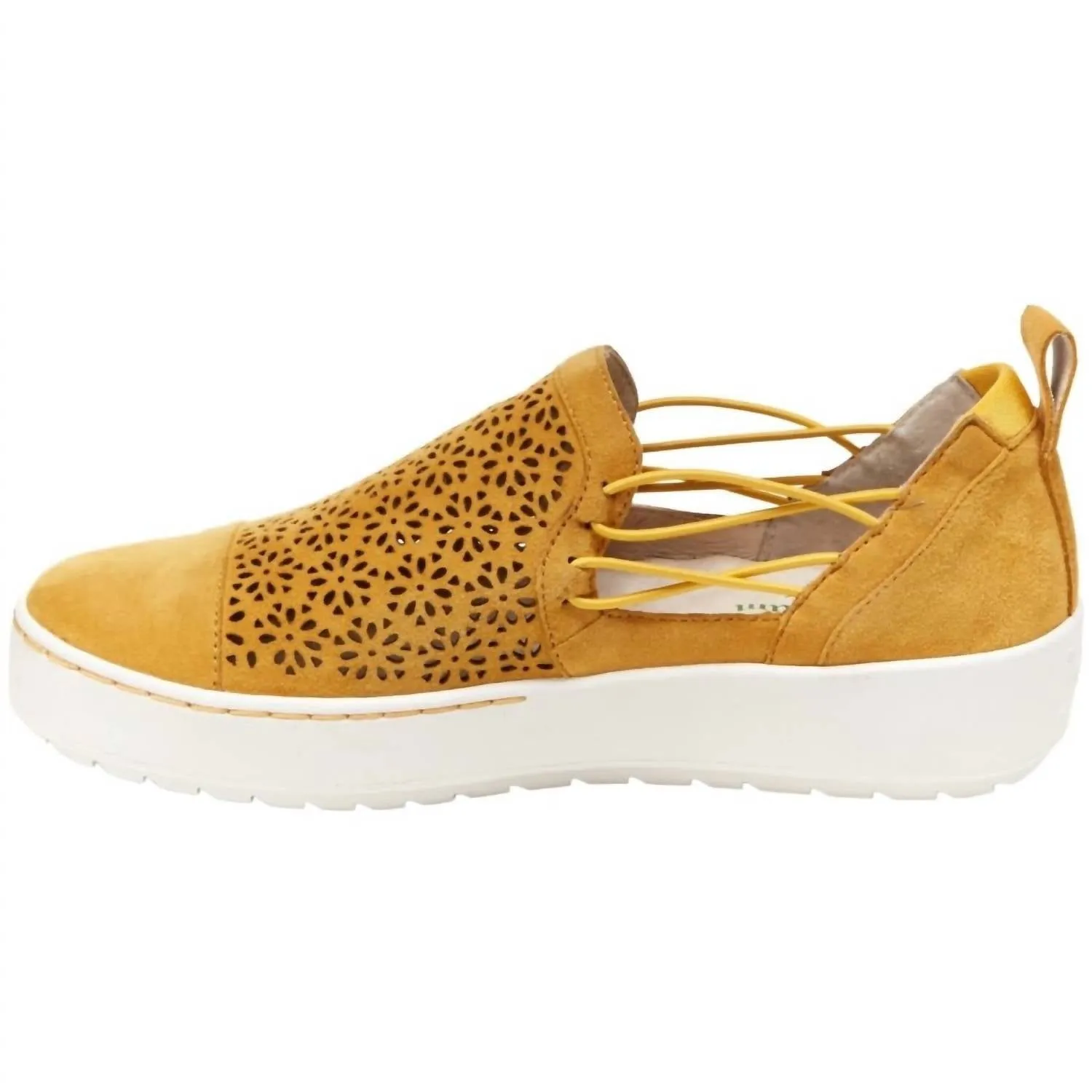 Women's Erin Slip-On Sneaker In Mustard