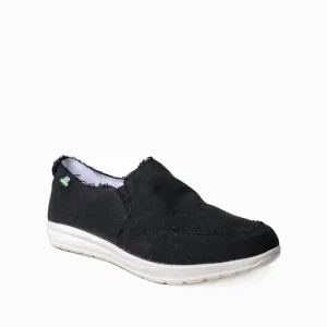 Women's Expanse Canvas Slip On Shoes In Black