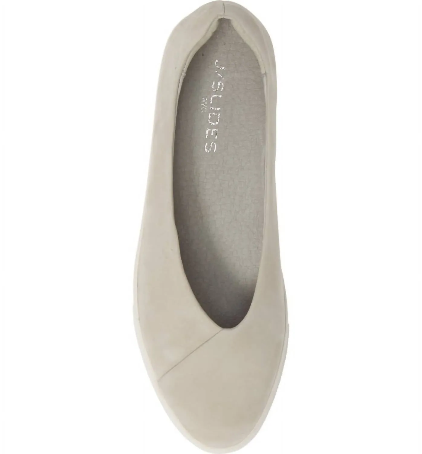 Women's Felecia Slip On Sneakers In Light Grey Nubuck