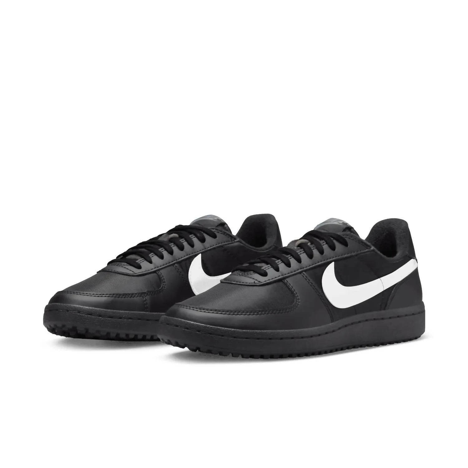 Women's Field General Sneakers In Black/metallic Silver-White