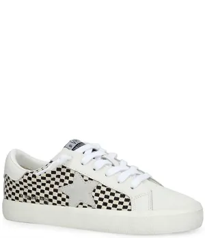 Women's Flair 40 Sneaker In Black/white Natural Checkered