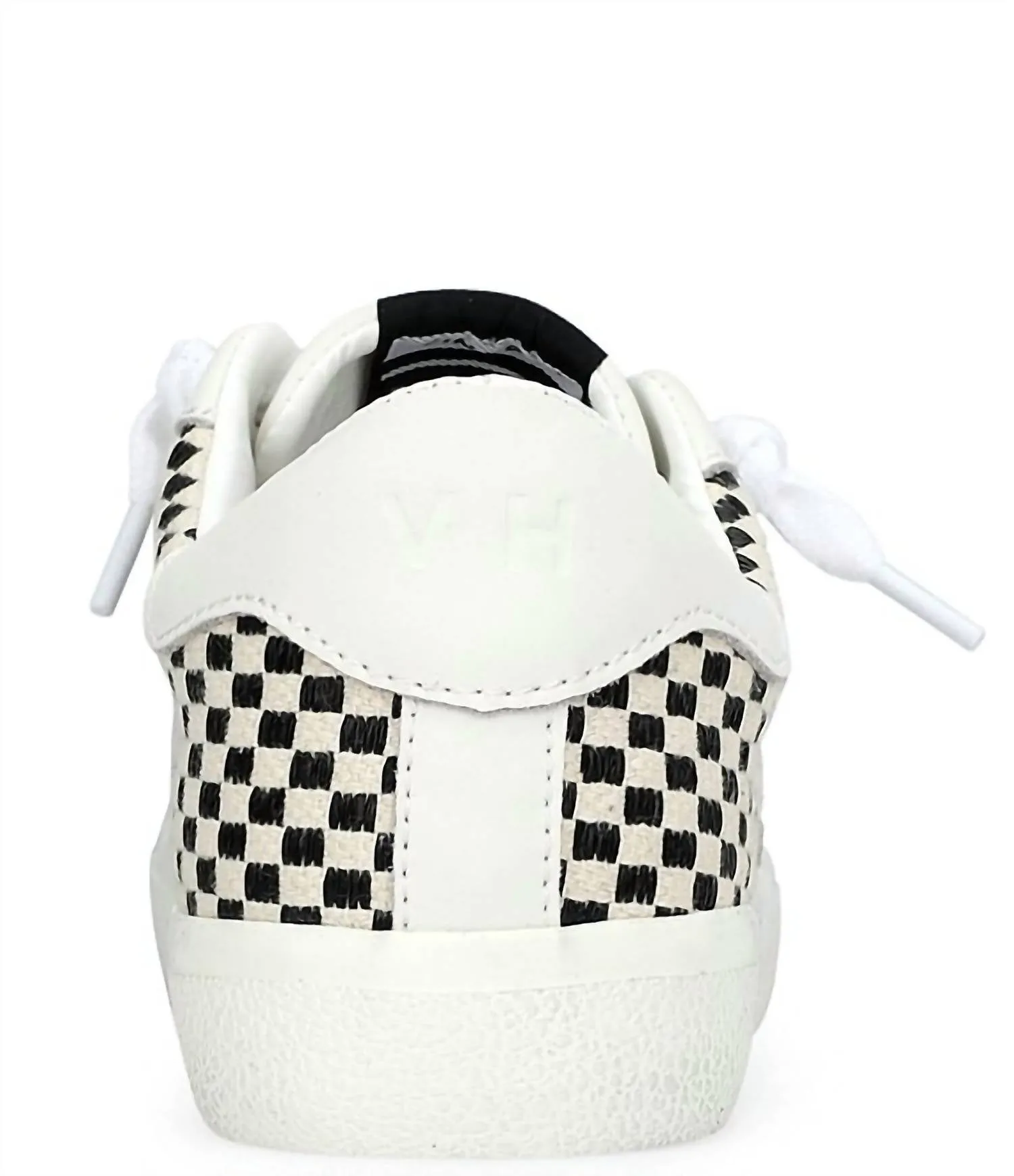 Women's Flair 40 Sneaker In Black/white Natural Checkered