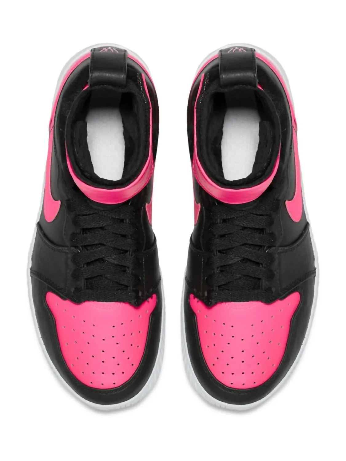 Women's Flare Aj1 Shoes In Black/pink