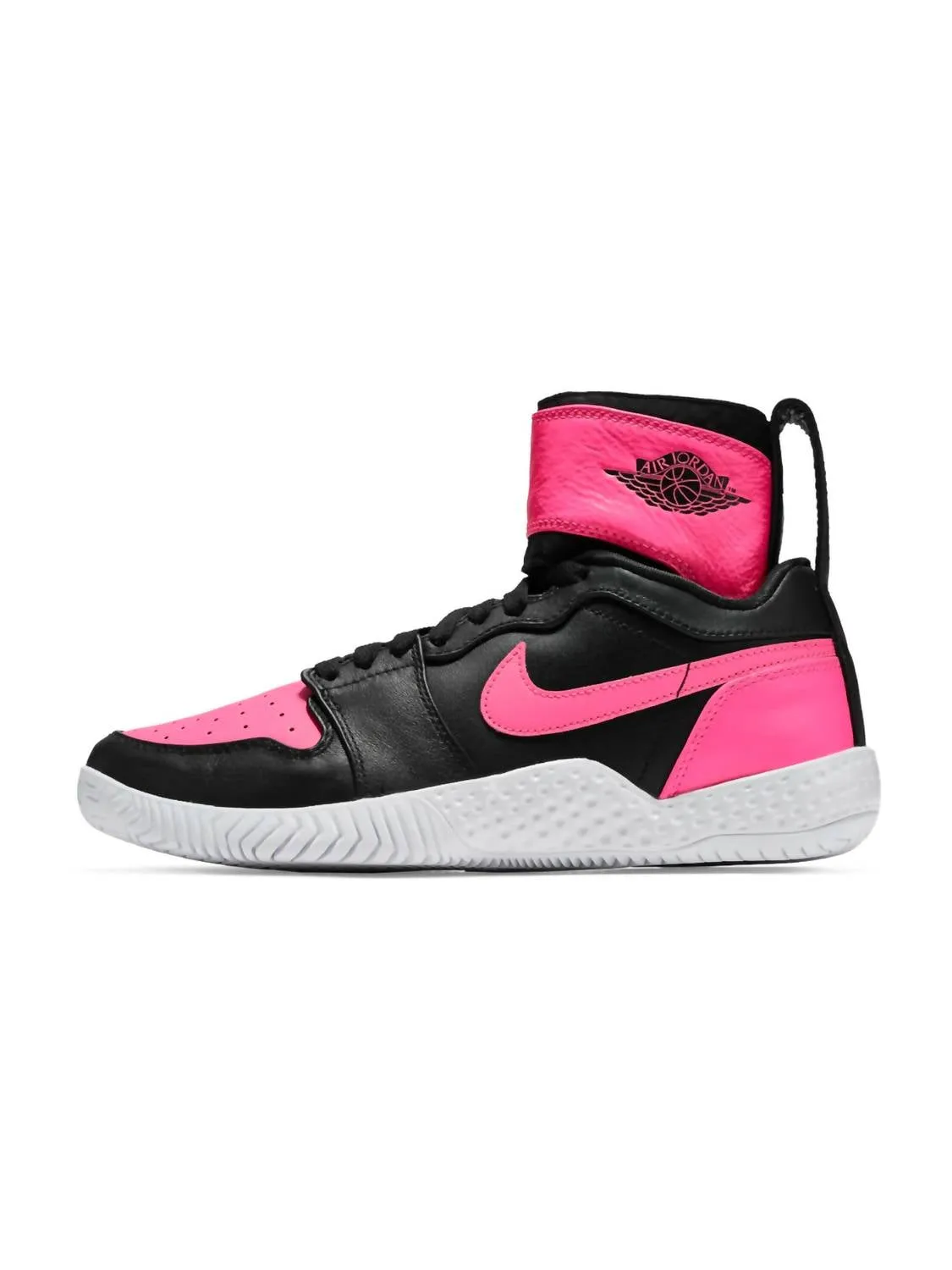Women's Flare Aj1 Shoes In Black/pink