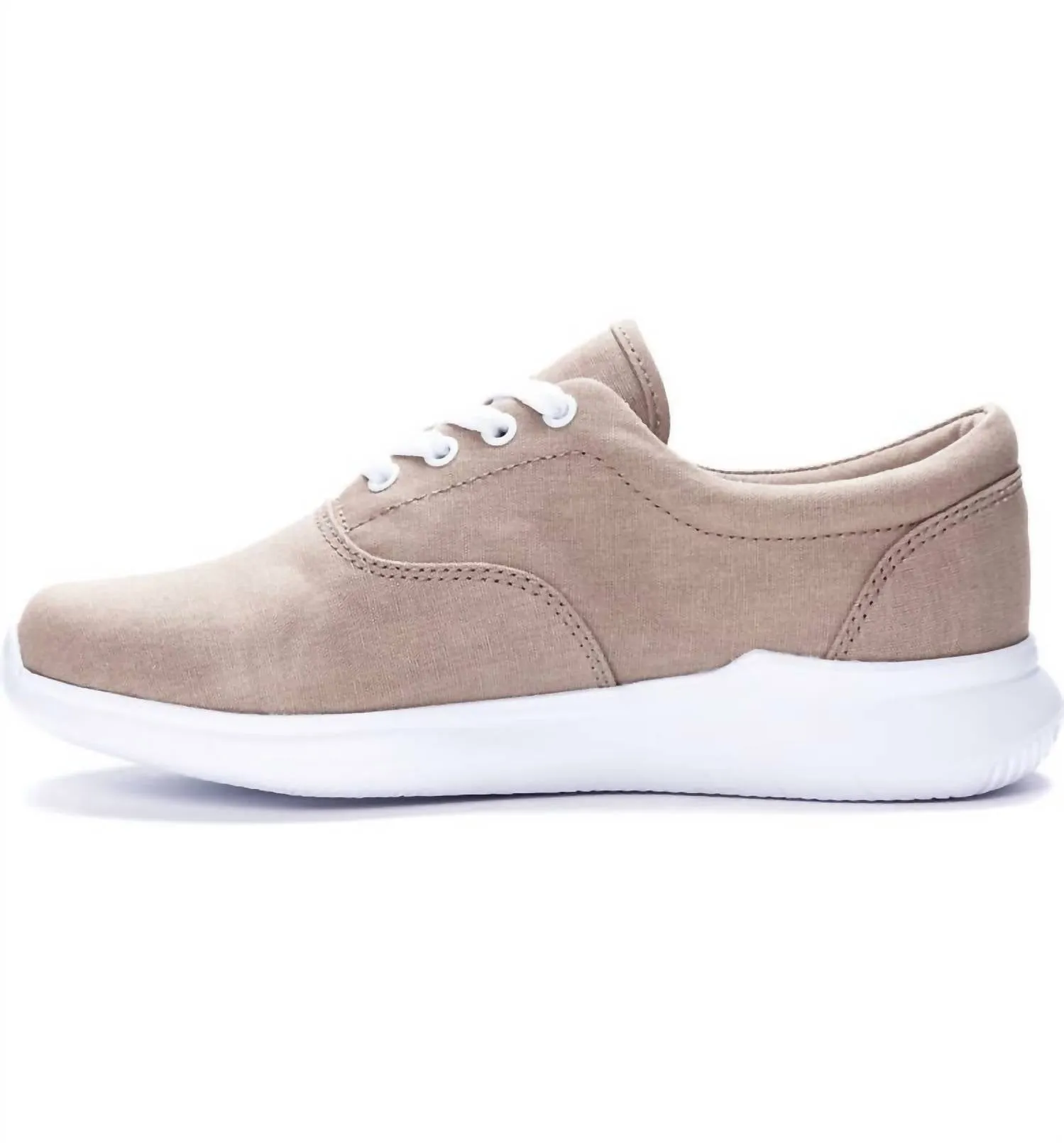 Women's Flicker Sneaker In Tan