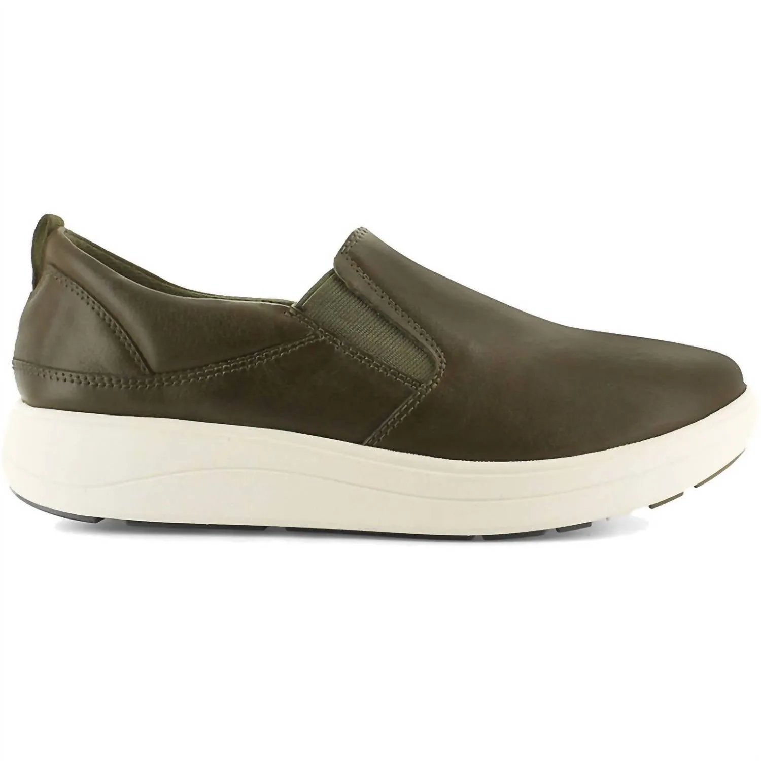Women's Florida Ii Sneakers - Wide In Olive