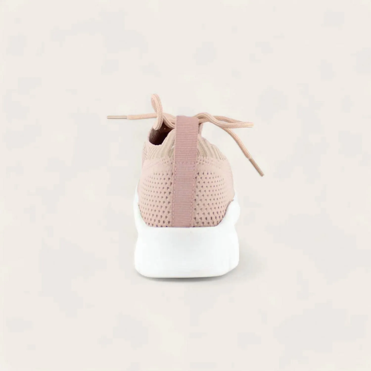 Women's Galaxy Sneakers - Medium In Light Pink Knit