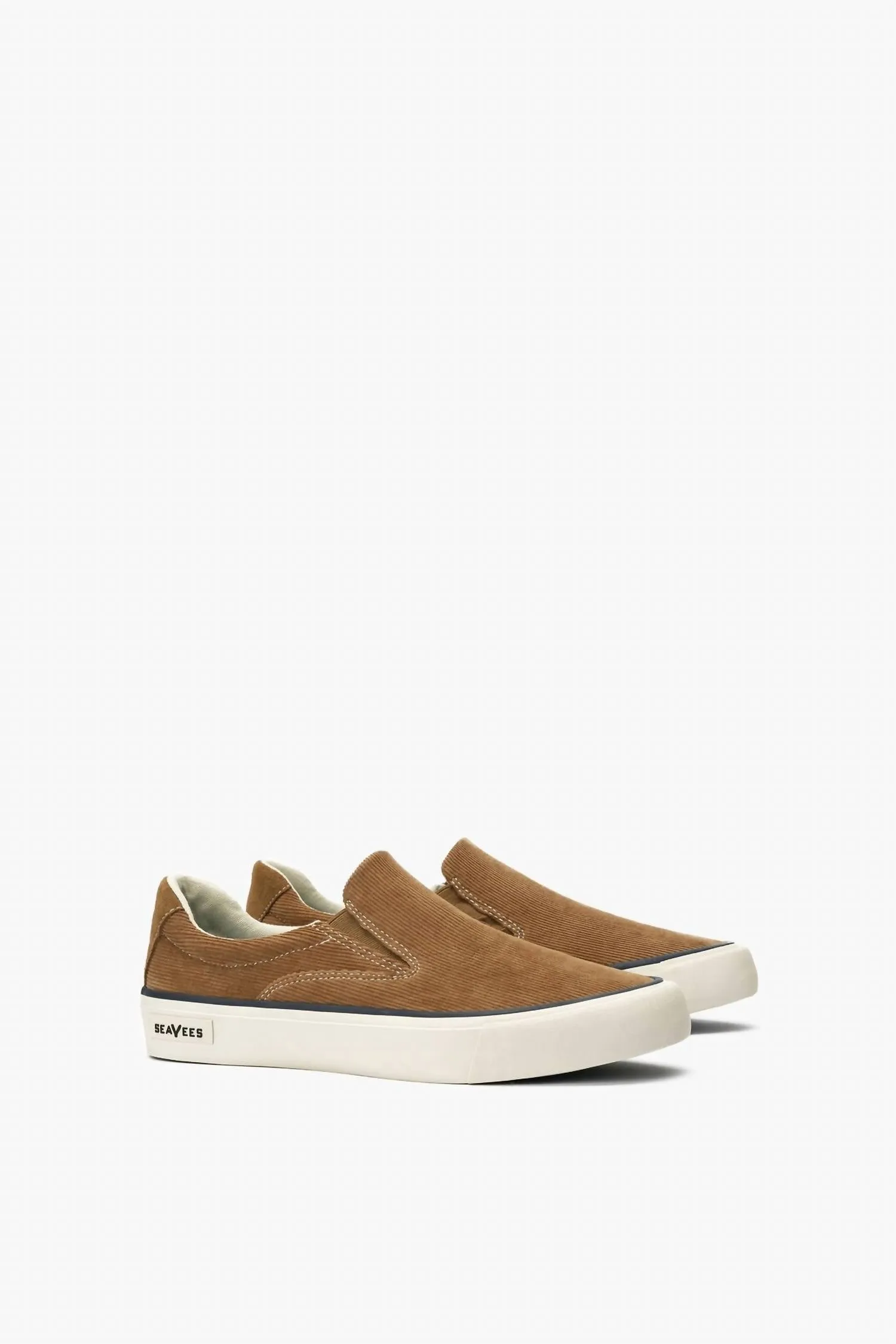 Women's Hawthorne Slip On Cordies Sneaker In Golden Brown Corduroy