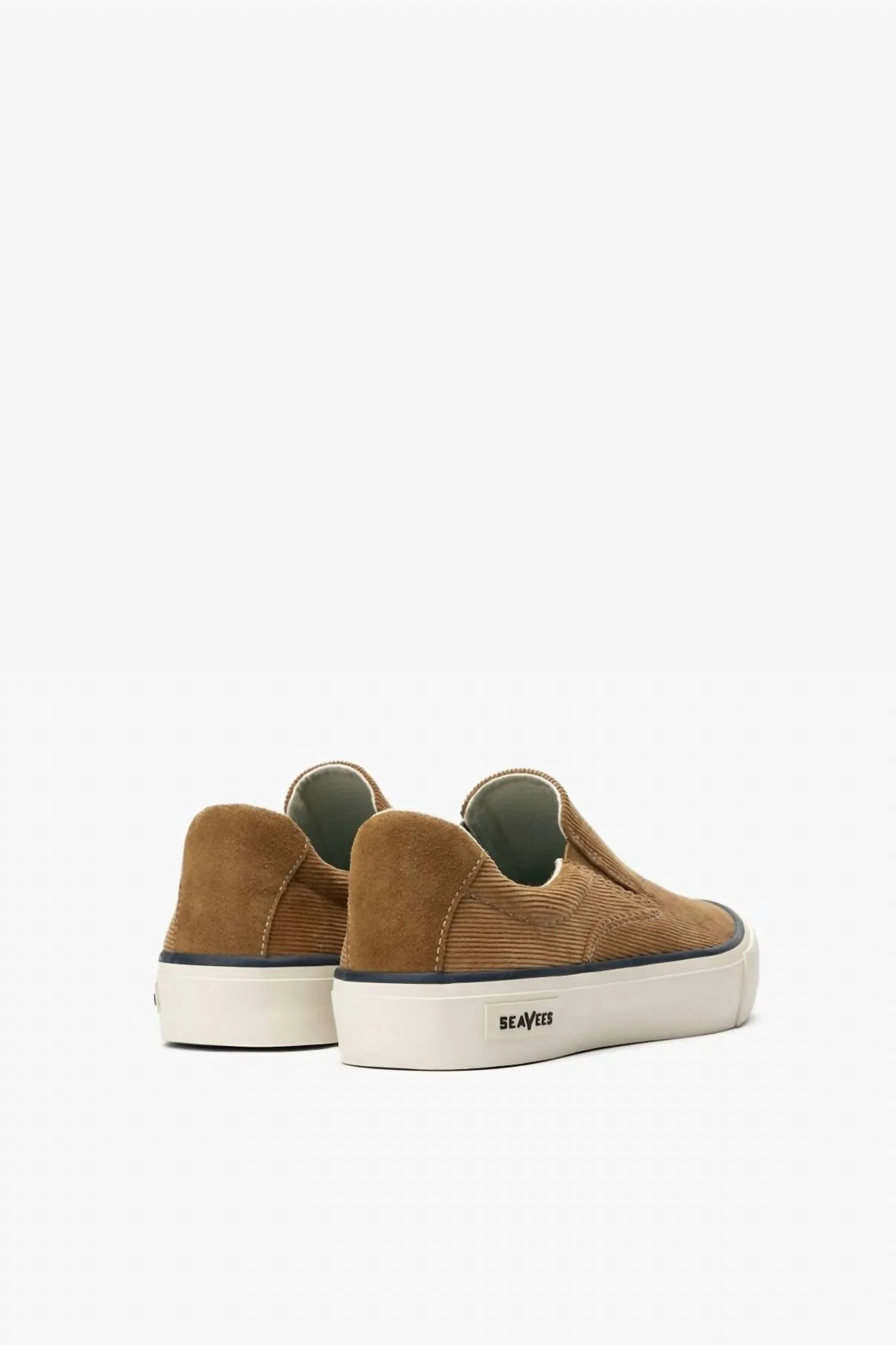 Women's Hawthorne Slip On Cordies Sneaker In Golden Brown Corduroy