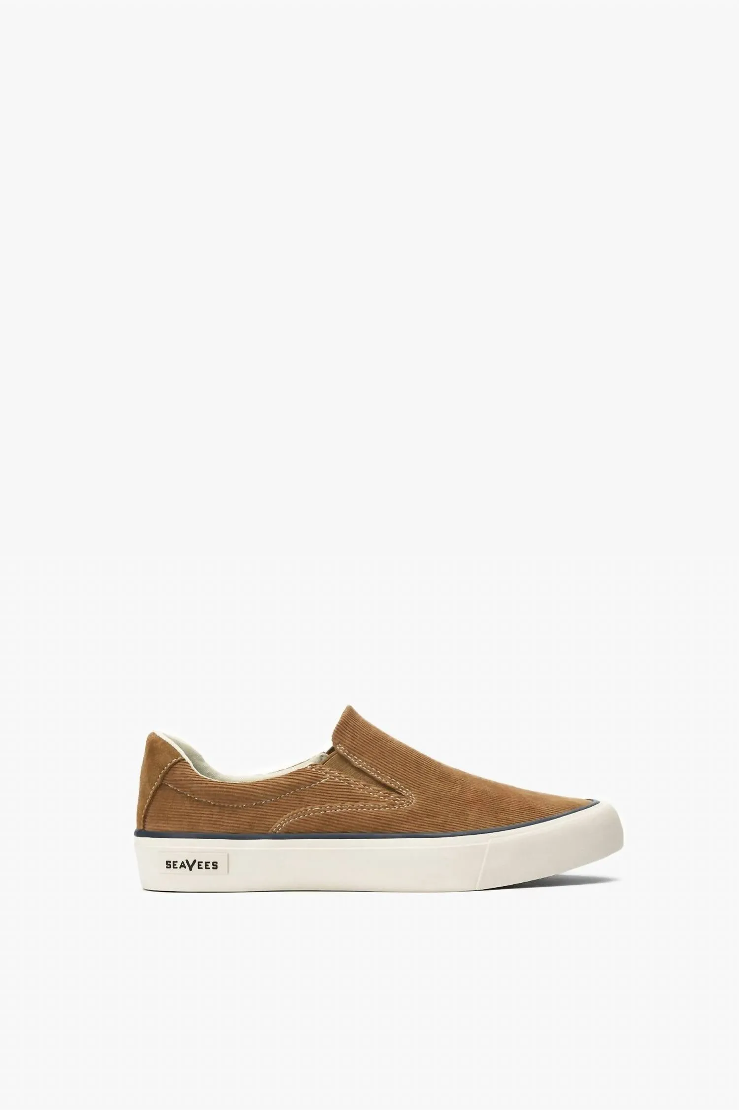 Women's Hawthorne Slip On Cordies Sneaker In Golden Brown Corduroy