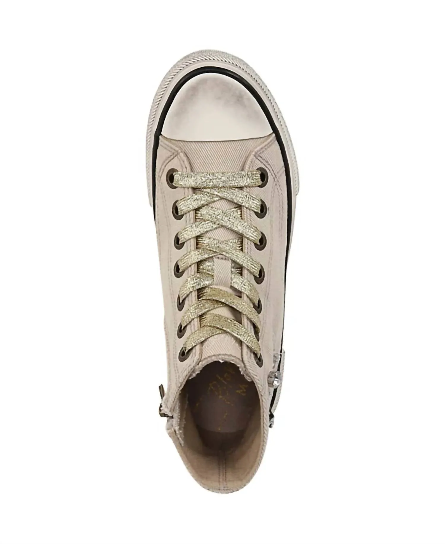 Women's Kimber Hi-Top Sneakers In Beige