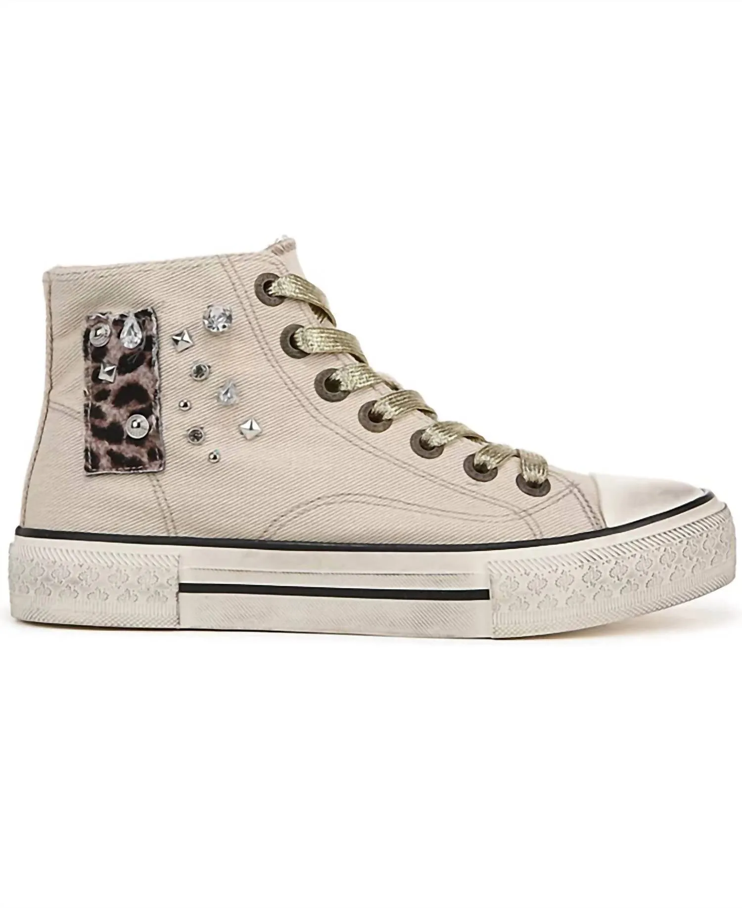 Women's Kimber Hi-Top Sneakers In Beige