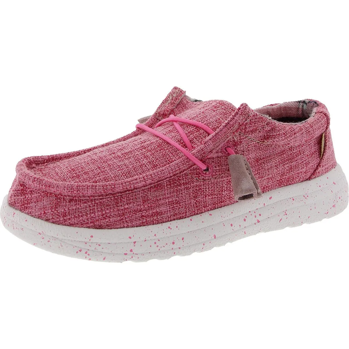 Womens Lace-Up Canvas Casual And Fashion Sneakers
