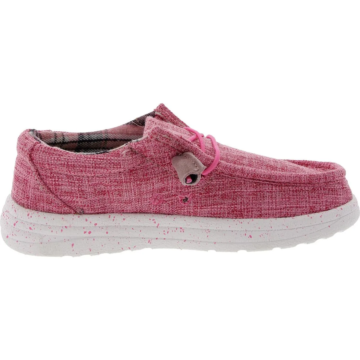 Womens Lace-Up Canvas Casual And Fashion Sneakers