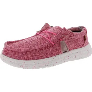 Womens Lace-Up Canvas Casual And Fashion Sneakers