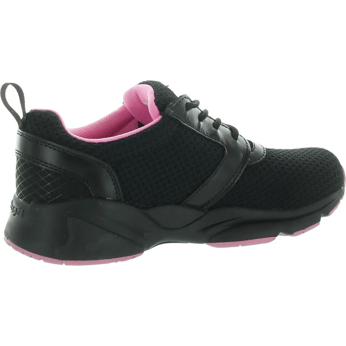 Womens Lace-Up Man Made Casual And Fashion Sneakers
