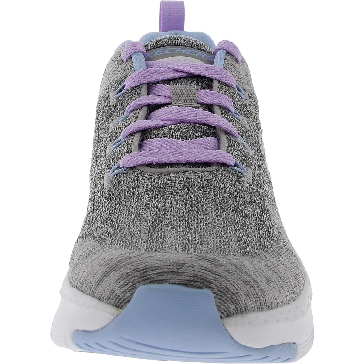 Womens Lace-Up Man Made Casual And Fashion Sneakers