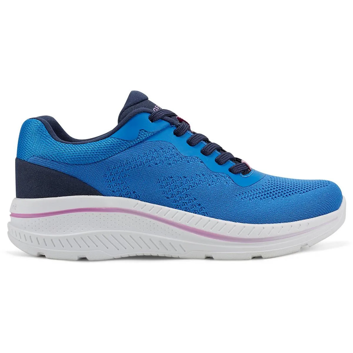 Womens Lace-Up Man Made Casual And Fashion Sneakers