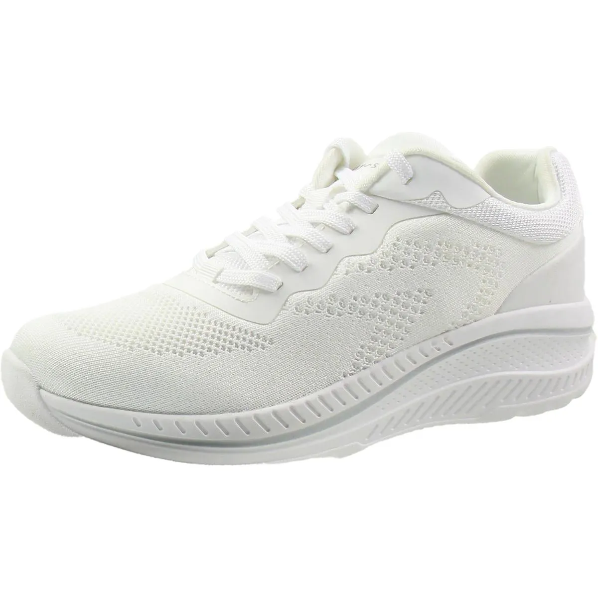 Womens Lace-Up Man Made Casual And Fashion Sneakers