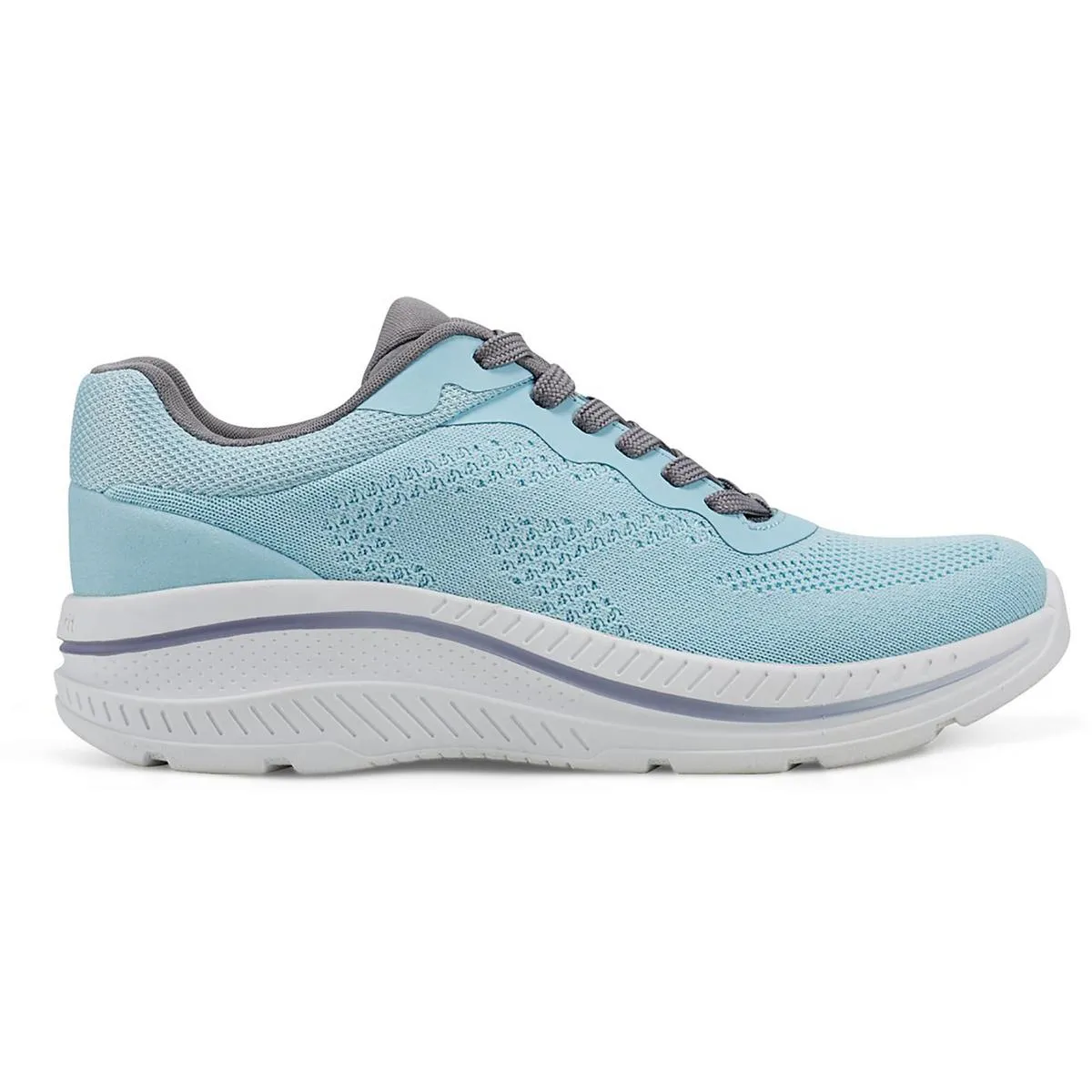 Womens Lace-Up Man Made Casual And Fashion Sneakers