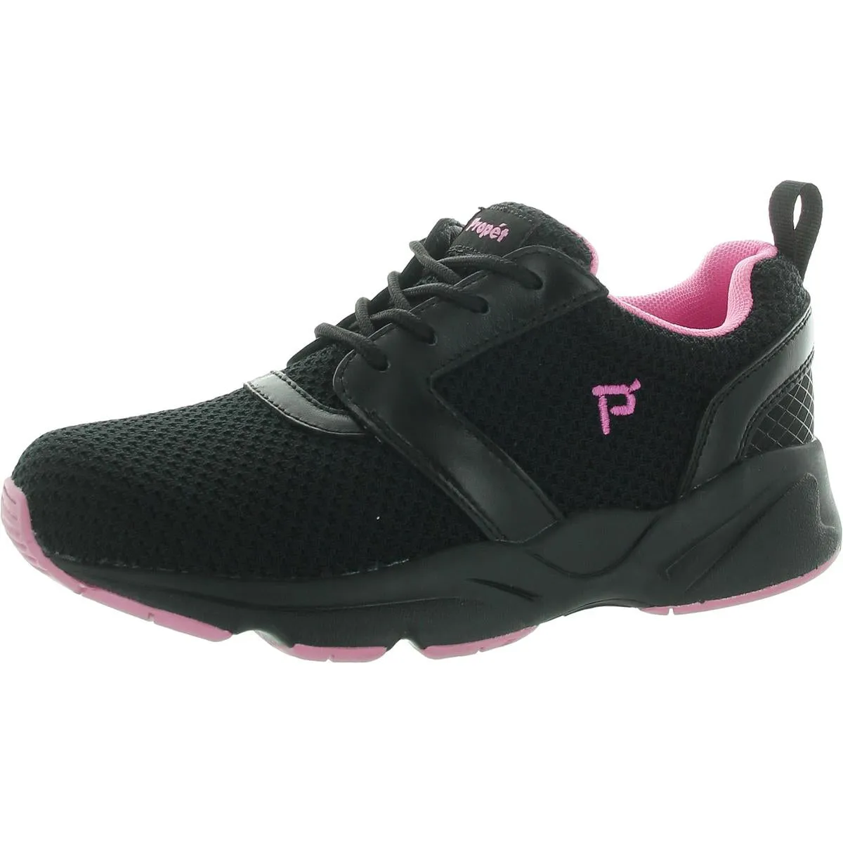 Womens Lace-Up Man Made Casual And Fashion Sneakers