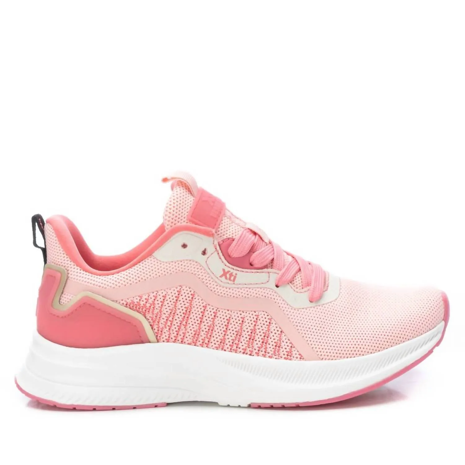 Women's Lace-Up Sneakers In Light/pastel Pink