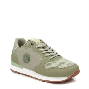 Women's Lace-Up Sneakers In Open Green