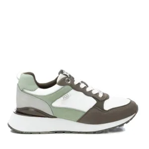 Women's Lace-Up Sneakers In Open Green