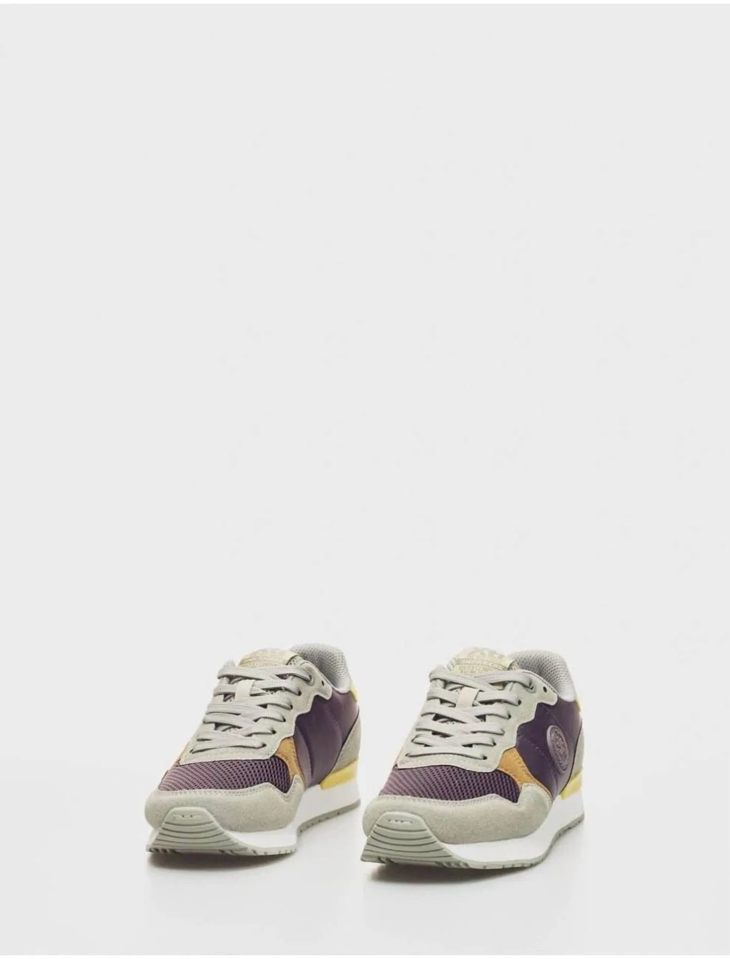 Women's Lace-Up Sneakers In Purple