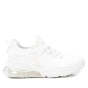 Women's Lace-Up Sneakers In White