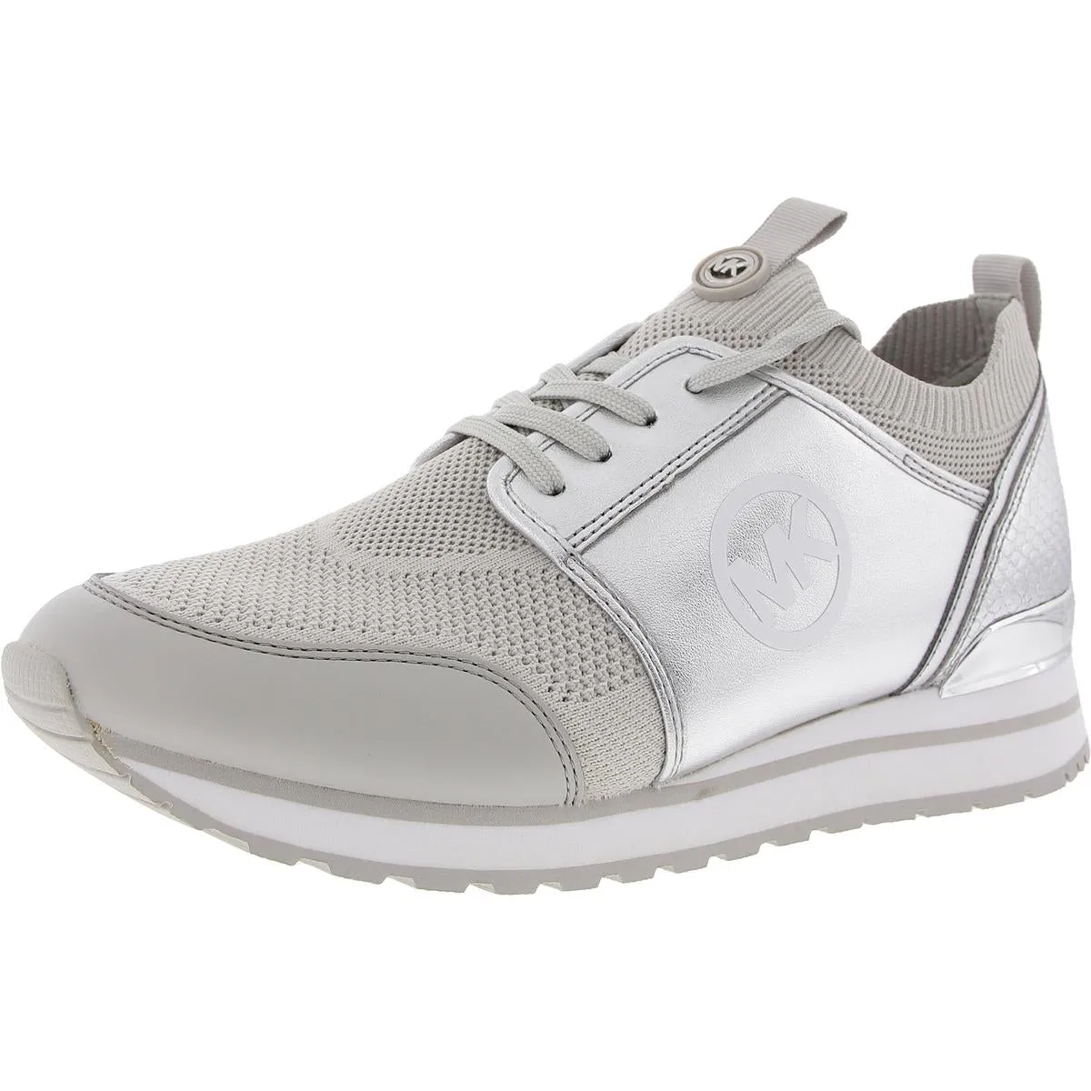Womens Leather Lace-Up Casual And Fashion Sneakers