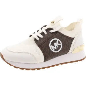 Womens Leather Lace-Up Casual And Fashion Sneakers