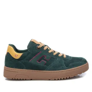 Women's Leather Sneakers In Kakhi