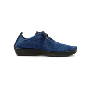 Women's Ls Knit Shoe In Denim