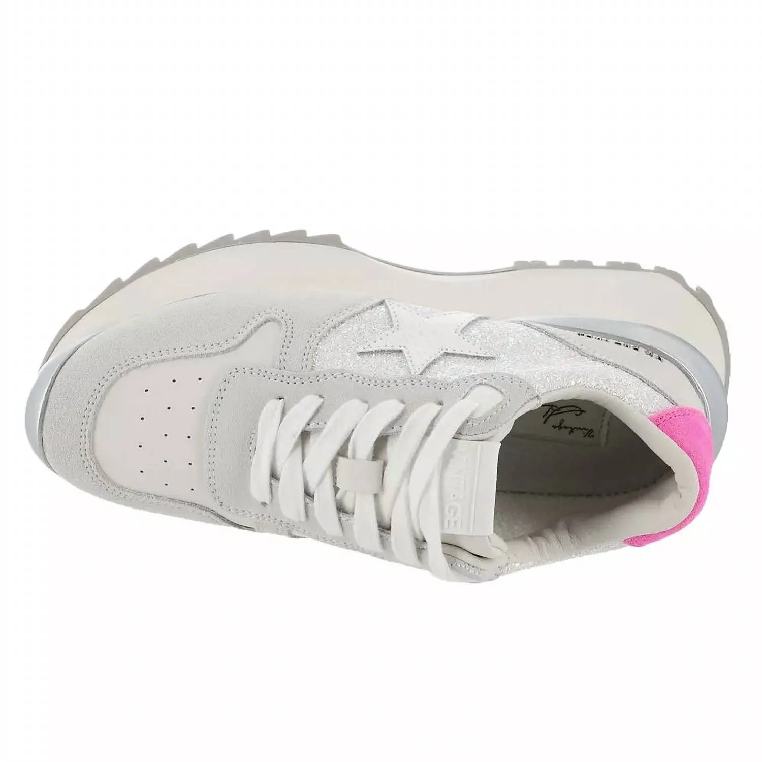 Women's Major 29 Sneaker In Clear/glitter Multi