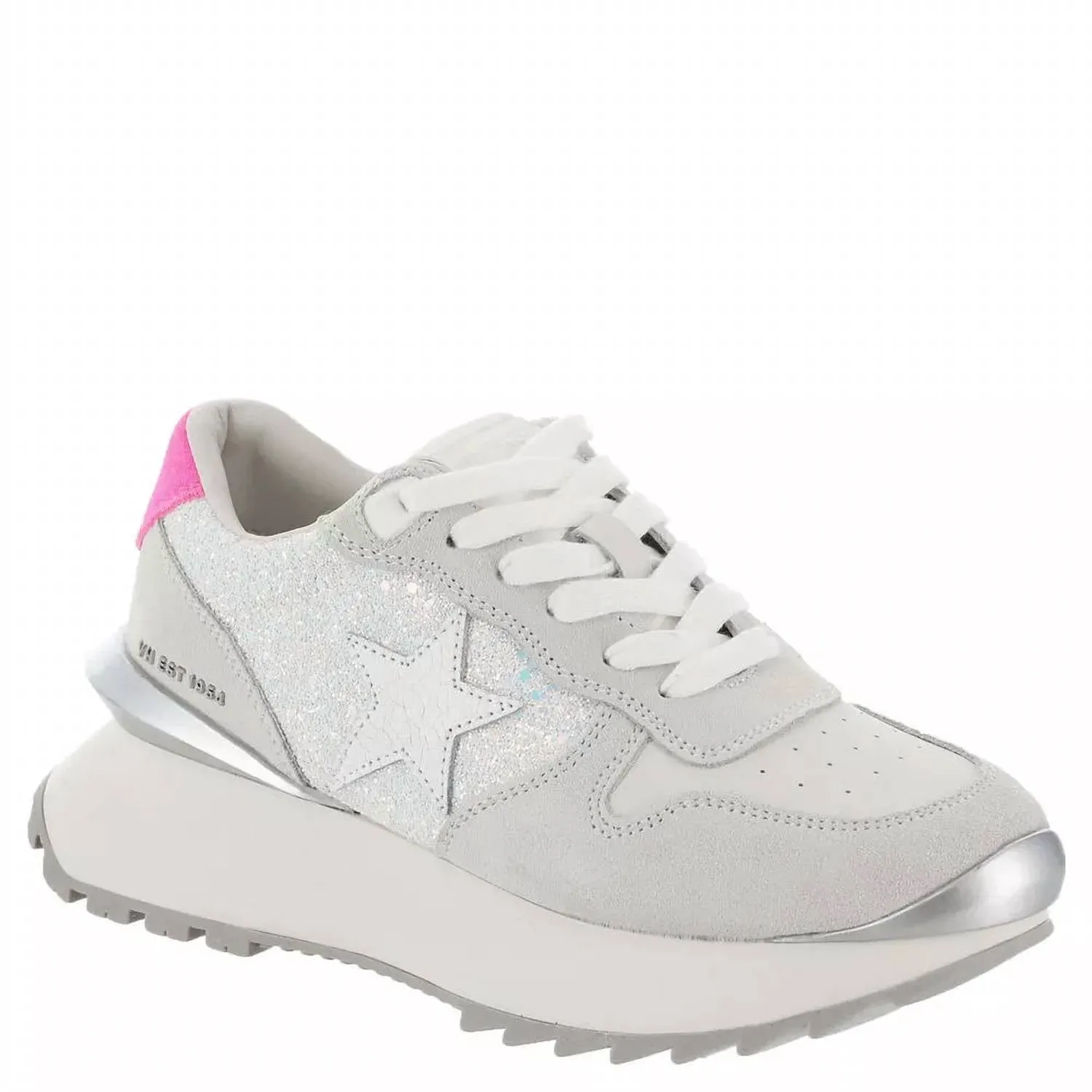 Women's Major 29 Sneaker In Clear/glitter Multi