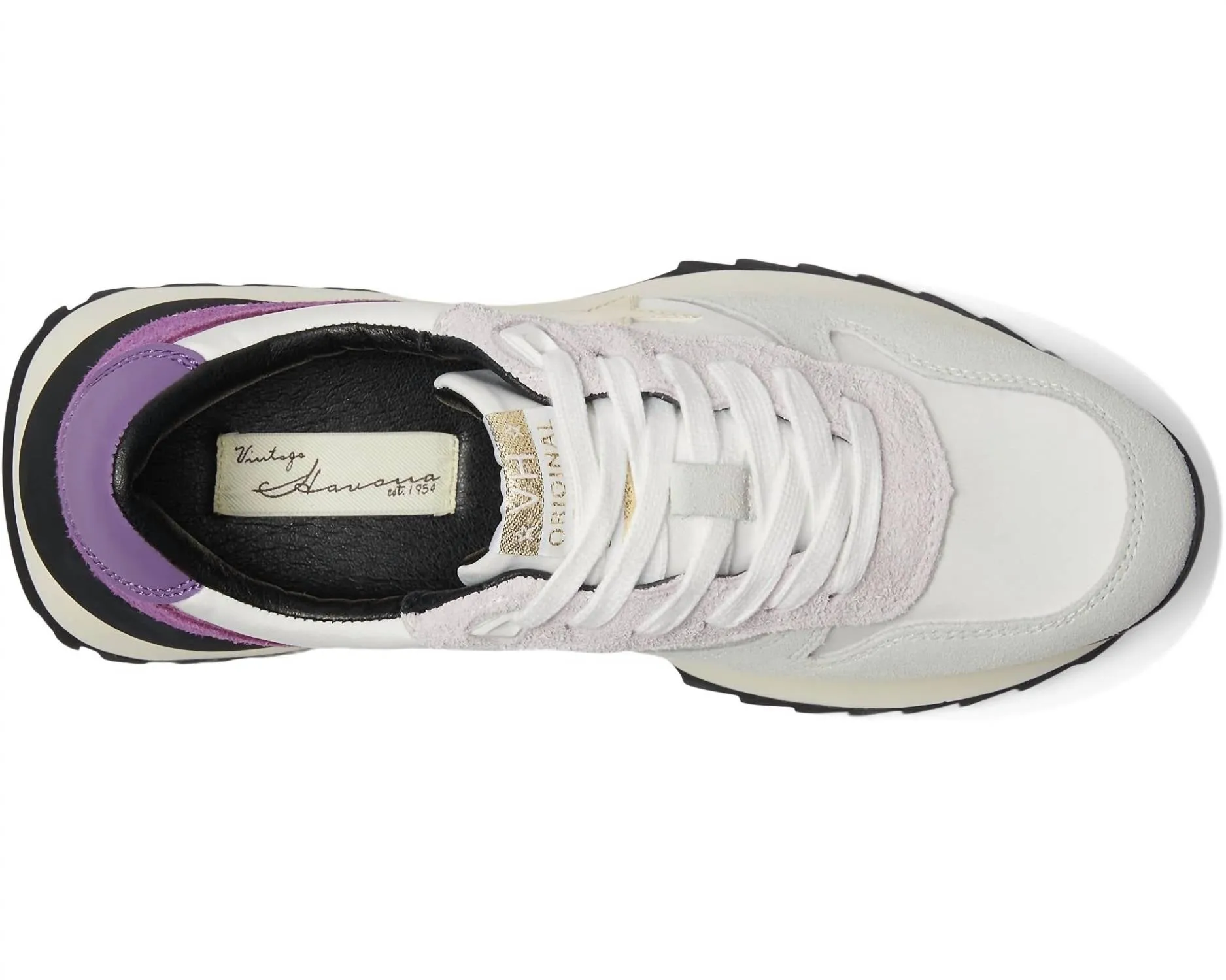 Women's Major Sneakers - Medium In Purple/black Multi