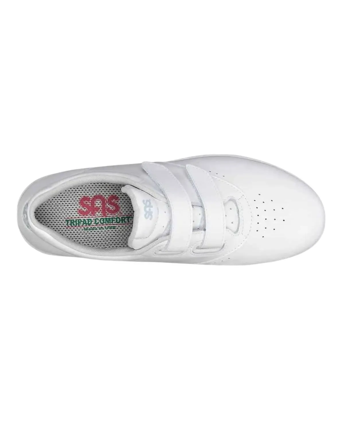 Women's Me Too Walking Shoes-Wide In White