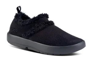 Women's Oocoozie Low Shoe In Black/black