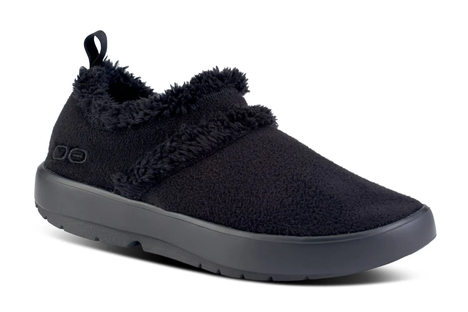 Women's Oocoozie Low Shoe In Black/black