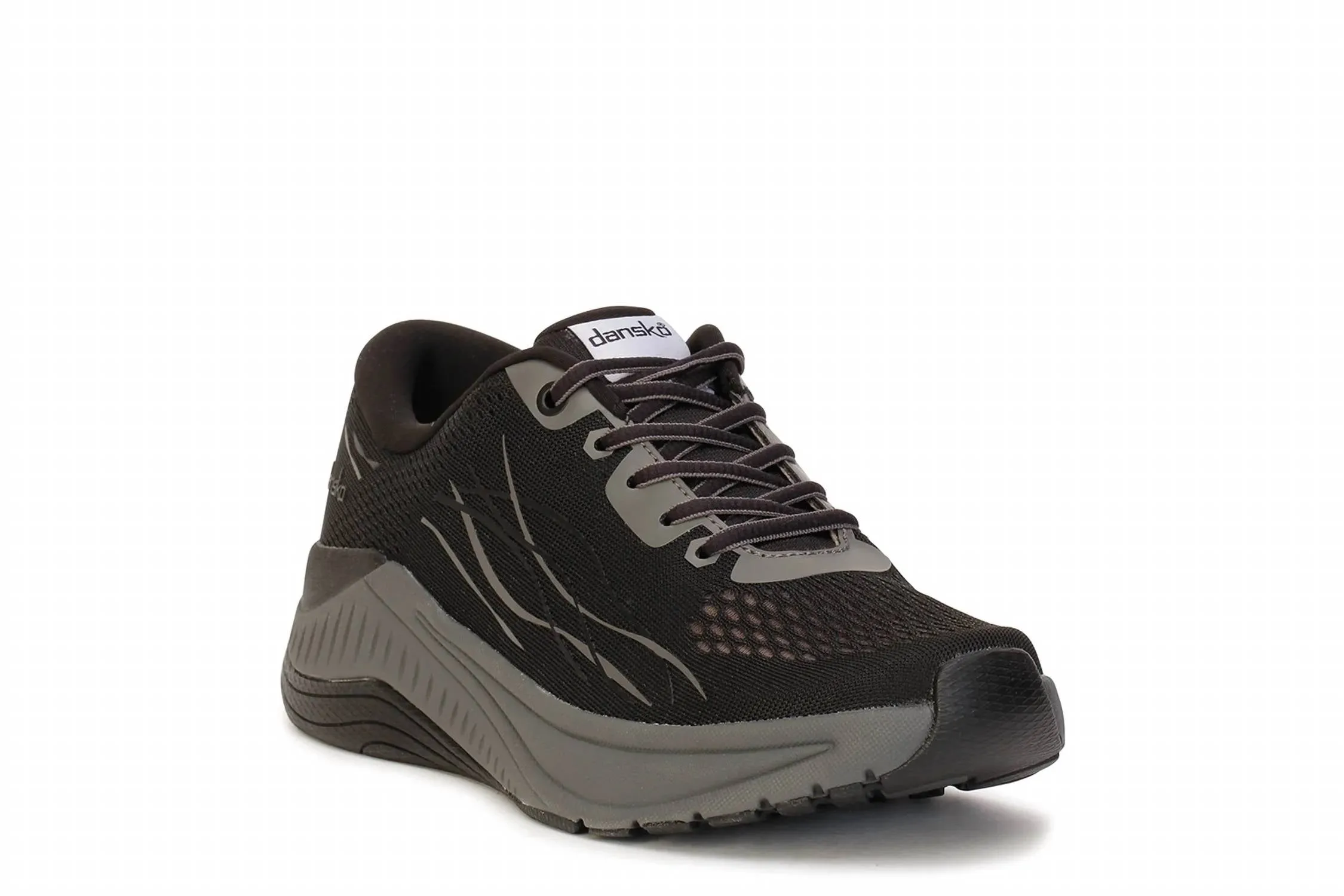 Women's Pace Mesh Sneaker In Black/grey