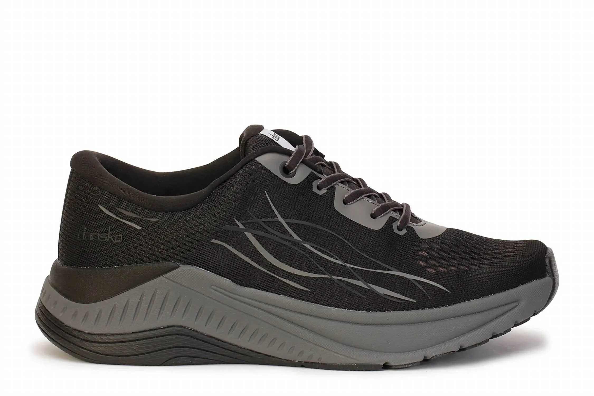 Women's Pace Mesh Sneaker In Black/grey