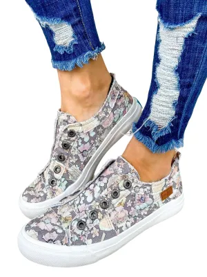 Women's Play Sneakers In Gray Gypsy