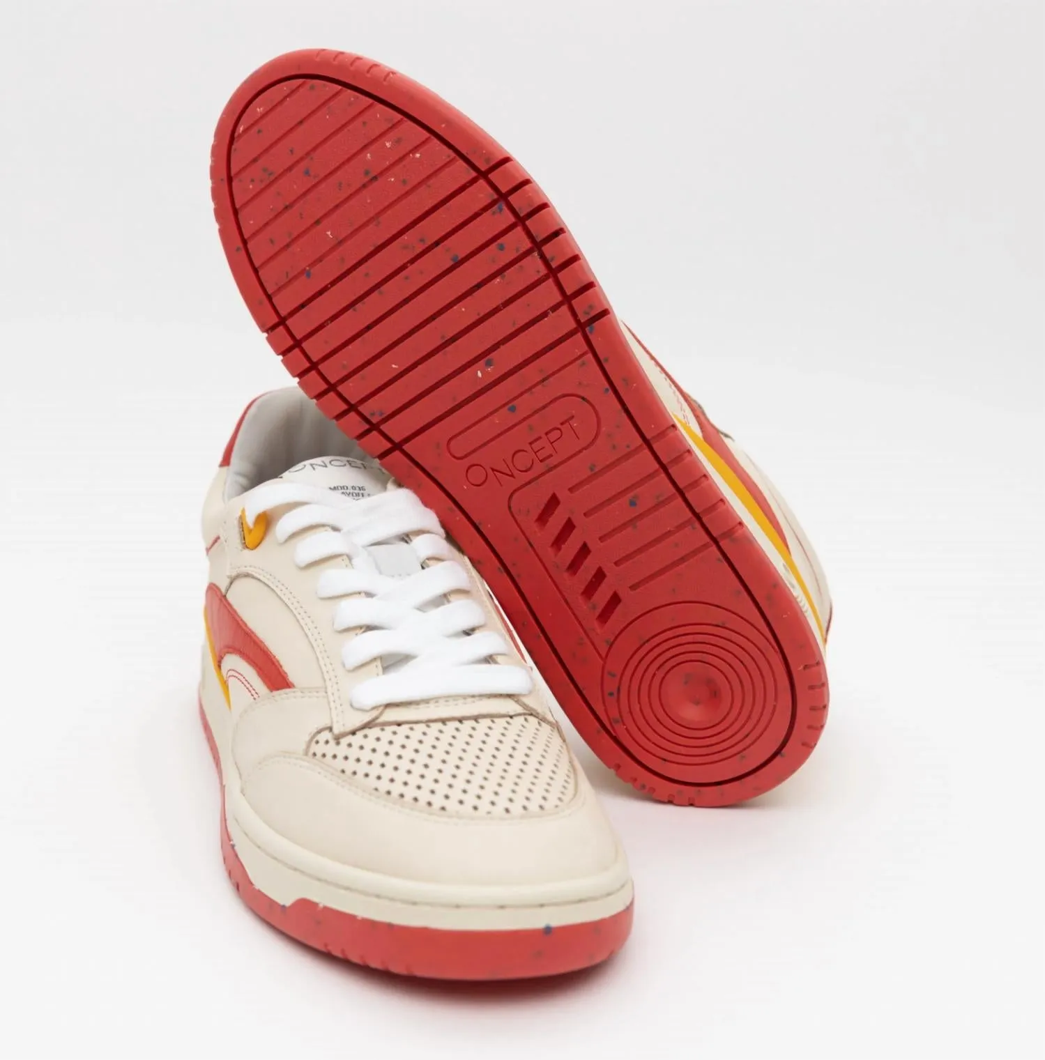 Women's Preston Sneaker In Retro Red